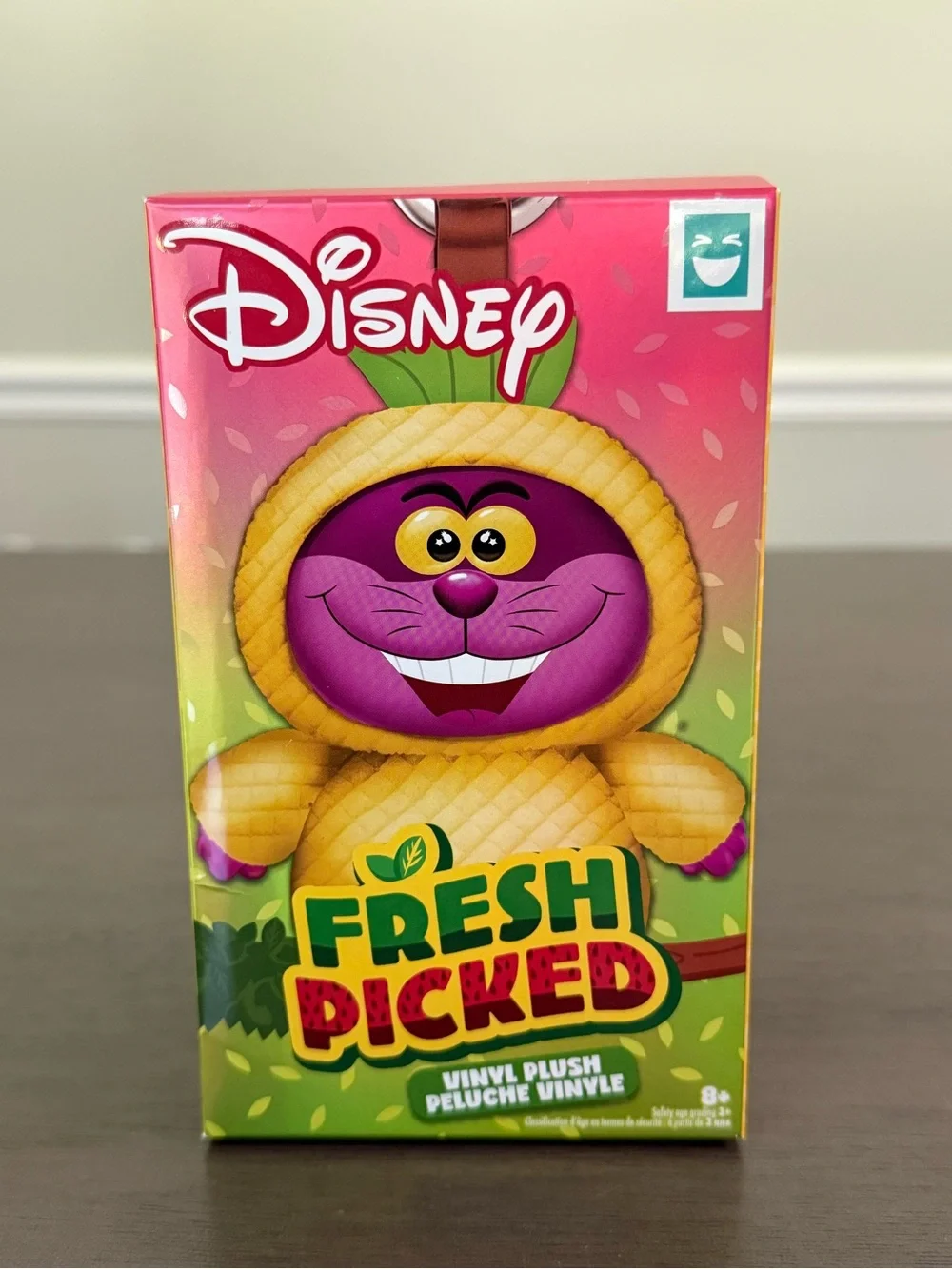 Disney Fresh Picked Pooh Green Apple Vinyl Plush Collectable Bag Charm Key Ring